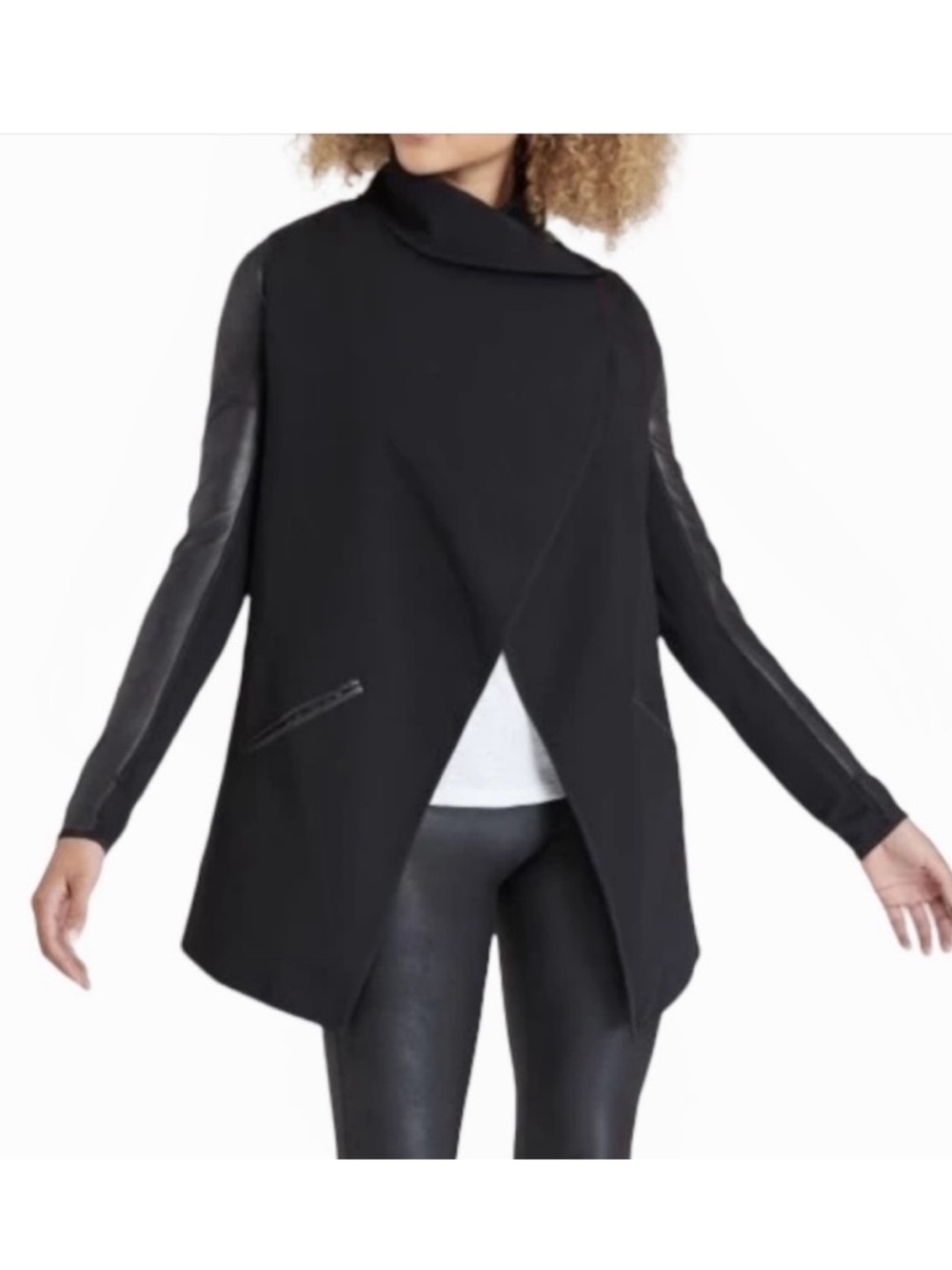 Spanx Drape Front Jacket - Size XS - Picture 2 of 8